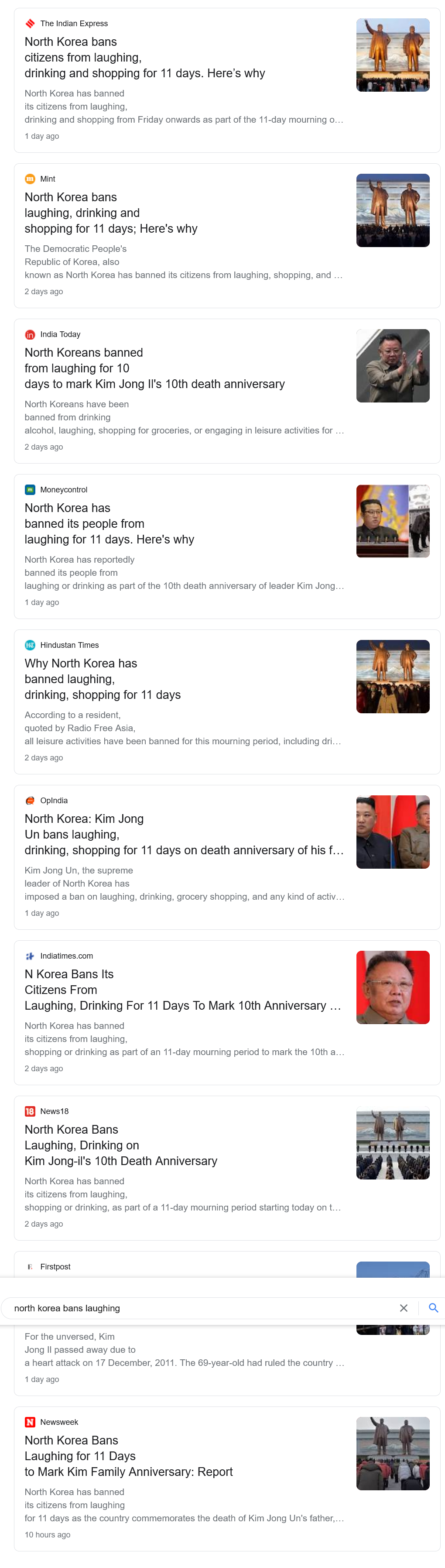 List of Sheepish Indian Media